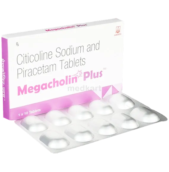 megacholin plus tablet 10's